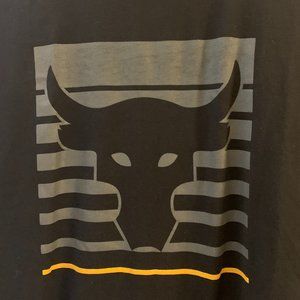 UA Project Rock Man Tshirt, Bull Vanish, size Small